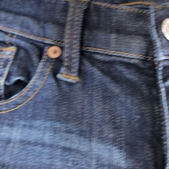 Madewell Jeans Skinny Skinny in Waterfall Wash Dark Blue Wash Women’s Size 26 - Picture 8 of 14